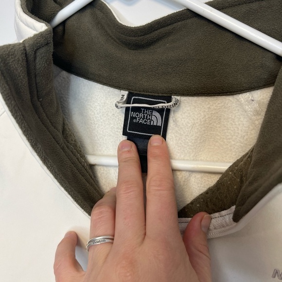 The North Face Apex Wind Resistant Jacket Off White Sz S - Picture 3 of 16